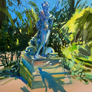 Poseidon, 2022, painting by Deborah Brown